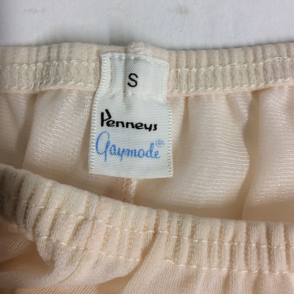 Penneys Gaymode Cream Lace Lingerie Slip-Shorts - Picture 10 of 12